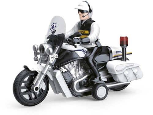 TACHAN ! Toys OUVRE LA Magie - TACHAN - Moto de Police 1:10 (CPA Toy Group 746T00937)