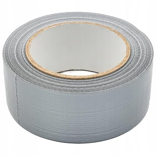 KNM TRADE Nastro Telato Impermeabile 50 MM X 50 M – Adesivo Resistente All’acqua per Riparazioni E Fissaggi – Nastro Universale in Tessuto Interno Esterno