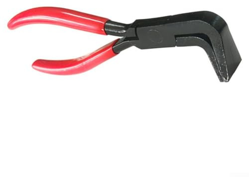 Sheet Metal Bending Tool High Carbon Steel Folding Pliers with Straight 45° 90° Jaws for Automotive Body Work Hemming and Panel Beating Equipment(90°)