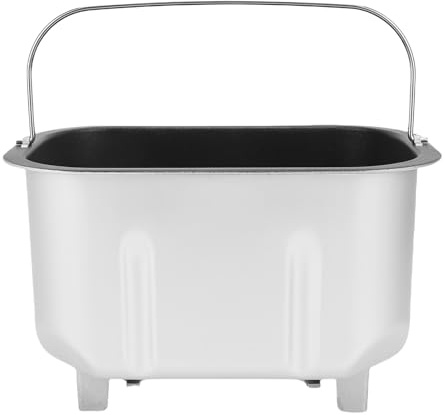 Haofy Seau de Cuisson pour Machine à Pain, Pot Mélangeur en Acier Inoxydable avec Revêtement Antiadhésif, Idéal pour la Pâtisserie Domestique et Professionnelle