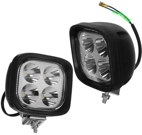 ibasenice Lot de 2 Feux de Travail LED pour Chariots Élévateurs Éclairage Puissant et Solide Compatible Multiples Modèles Projecteurs Frontaux Haute Visibilité pour Usage Industriel
