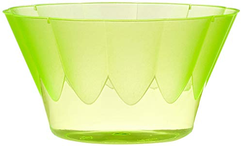 Papstar 12170 66-Eis- und Dessertbecher, PS rund 300 ml, Durchmesser 11 - 6.5 cm Royal, hellgrün (66er pack)