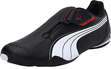 Puma Men's Redon Move Sneaker, Black/White/High Risk Red, 42 EU
