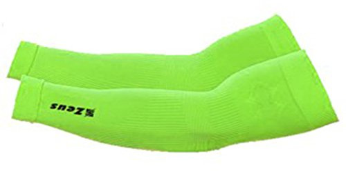 Zeus Sportarmsskydd för basket volleyboll tennis cykling fotboll, unisex vuxen, neongrön