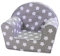 KNORRTOYS.COM 68341 Knorrtoys 68341-Kindersessel Kindersessel, Stars White