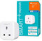 LEDVANCE SMART+ Indoor Bluetooth Plug for UK sockets, makes conventional devices controllabe with Smart Home systems,works with Apple HomeKit, Alexa and Google voice control and LEDVANCE BT App,1-pack