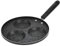 Fdit Aluminium 3-Cup Egg Pan NonStick Bratpfanne Frühstück und Gebäck Pfannen für Hamburger English Muffin Sandwich Wurst Pastetchen und Sunny Side Up Eier MEHRWEG VERPAKUNG