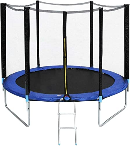 Trampolin-Ersatzzubehör Trampolin-Sicherheitseinschließungsnetz, Kinder-Ersatz-Einschließungsnetze Trampolinzubehör Anti-UV 8-Stangen-Gartentrampolin, 13FT