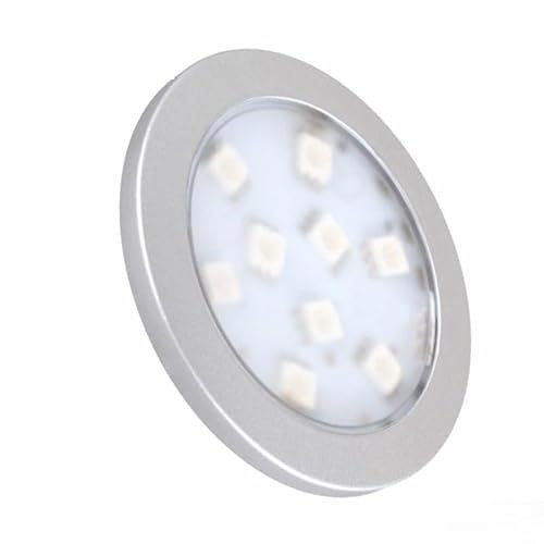 ledomec ORBIT RGB LED-Aufbauleuchte in silber 2W/12V (RGB LED-Aufbauleuchte)