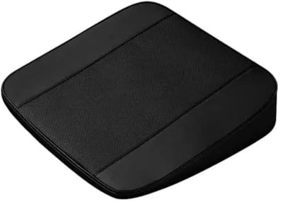 LIMIMIKAIXIN Cuscino del Sedile Auto per Smart 453 451 450 Fortwo Forfour, Cuneo Cuscino Seggiolino Rialzato Sedili Ergonomico Confortevole Supporto Accessori,A/black-S/4cm