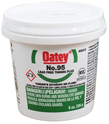 Lead Free Flux, Paste, Lead Free, 8 oz.