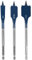 Bosch DSB5003 DareDevil 3-Piece Spade Bit Set
