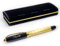 CustomDesign.Shop Personalisierter Premium Tintenroller Stift im goldenen Design + Geschenkbox | Schaffen Sie ein ganz einzigartiges Geschenk | Lasergravur