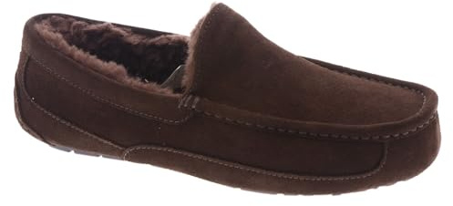 UGG Homme Ascot Chausson, Cacao saupoudré, 44 EU
