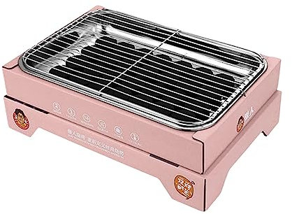 # Parrilla desechable portátil parrilla barbacoa parrilla kit para cocinar en interiores y al aire libre, ligero listo para usar, juego de parrilla instantánea para barbacoa, picnic, camping