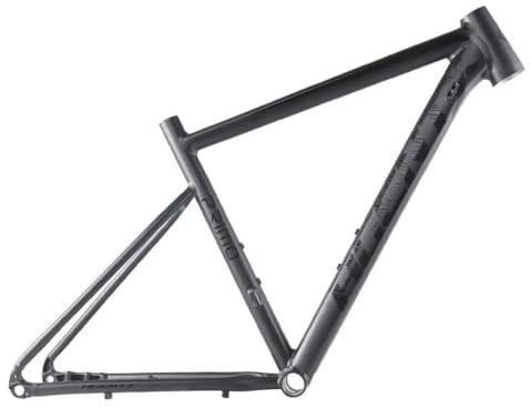 HIMALO 700c Rennrad Rahmen 46/48/50cm Aluminium-Legierung Rahmen XC Scheibenbremse Rahmen Mit Steckachse 12 * 142mm BSA68 Interne Verlegung (Color : G/Gray, Size : 48CM)