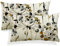 YCOLL Kissenbezug 30x50 2er Set Dekokissen Leinen Sofakissen,Zierkissen Florales Aquarellgemälde Kissenbezüge,für Sofa Schlafzimmer Wohnzimmer Outdoor Kissenhülle 30x50cm A256-12