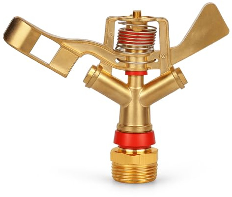 Aspersores de Jardín, Esparcidor de Agua con Gran área de Cobertura Patrón de Pulverización Ajustable para Humidificación de Invernadero (PC 1)