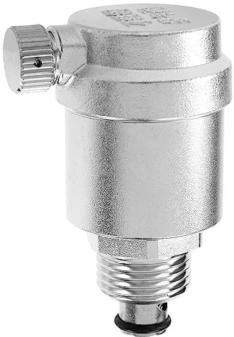 Jemcgrl VáLvula AutomáTica de VentilacióN de Aire de Acero Inoxidable 304 de 1/2 Pulgada para VáLvula de Alivio de PresióN del Calentador de Agua Solar 10Bar