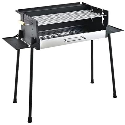 Camping Grill Träkol Kolgrill Utomhusgrill Rökgrill Perfekt För Campingpicknickar På Bakgården Campinggrill Picknickgrill