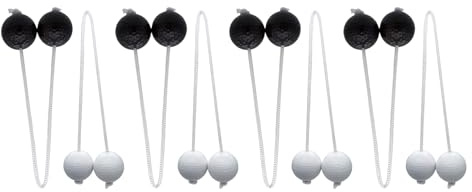 Ldabrye 8Pcs Outdoor Prati Yard Golf Lancio Scale Palline Lancio Gioco Sostituzione Duro Golf Formazione Duri Golf Formazione Palline Da Formazione Scale Lancio Palla Gioco