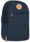 Beckmann, Rucksack Urban Dark Blue, für Schule Uni Arbeit Freizeit, mit extra Laptopraum, 30L, Blue