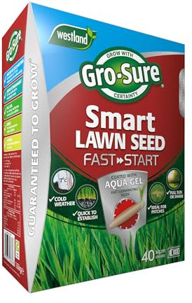 Gro-sure Lawn Seed, Natural, 40 m2
