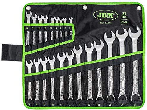 JBM 54079 Kit de llaves poligonales/de boca