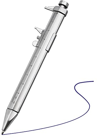 Generic Calibro a corsoio multifunzione 1,0 mm calibro (blu)