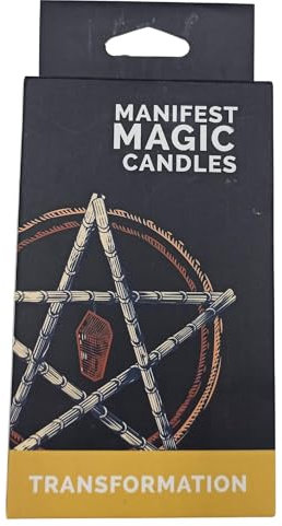 Candele magiche per manifestazioni – Candele magiche Manifest (confezione da 12) – Nero