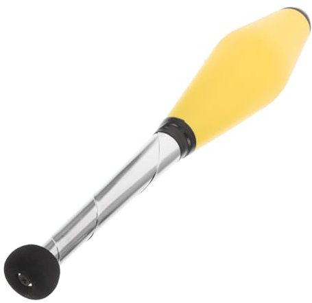 UPKOCH Kinderspielzeug Kinder Spielzeug Bühnen-Jonglierstöcke Bühnen-Jonglierstock Ultraleichte Jongliernadeln Jonglierzubehör Zubehör für Bühnenauftritte Jonglierkeulen Plastik Yellow