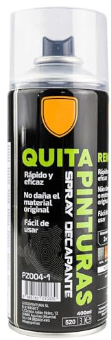 Various Spray Quitapinturas, elimina pinturas, barnices y esmaltes de acabados originales, 400ml- Pack de 1 Unidad