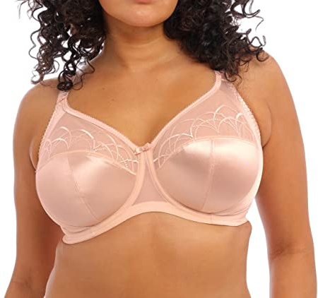 Elomi Women's Cate Underwire Full Cup Banded Bra Coverage,Latte,40G