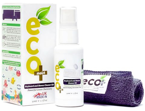 Ecomoist - Limpiador natural para teclados y ratones 50 ml