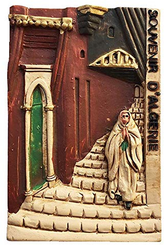 Algeriet 3D kylskåpsmagnet souvenir present, hem & kök dekoration magentiskt klistermärke Algeriet kylskåpsmagnet samling