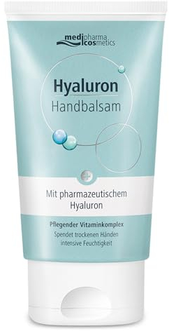 Hyaluron crema mani. Pelle secca e screpolata cuticole unghie. Acido ialuronico, biotina, vitamina A e provitamina B5 idrata la pelle secca di mani e cuticole non unge. Crema Vegana 50ml