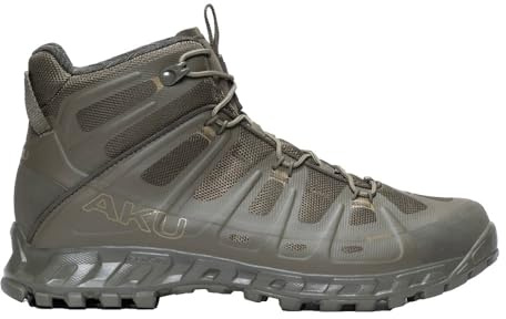 AKU Wild Tactical Mid GTX, trekkingstövel för män, Ranger Green, 46 EU