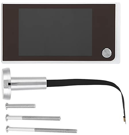 Visionneuse De Judas LCD Numérique De 3.5 Pouces - Grand Angle De 120 degrés,œil De Chat électronique Visuel, Sécurité de la Maison Intelligente Et Judas De Maison Intelligente, Judas De Porte Numéri