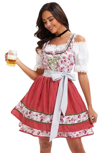 Women Formal Wedding Dirndl Dress Evening Dresses pnnrk M