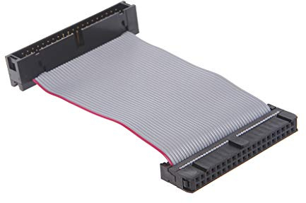 ROYJJ 9.5cm IDE Female To Male Hard Disk Cable 40 Pins IDE Extension Flexible Flat Cable For 3.5 Inch Hard Drive Adapter Connector Expander Splitter Fan Converter Controller Card Module Board Case