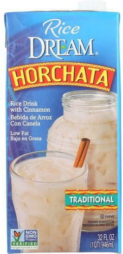 Dream Horchata, Traditional Rice Drink with Cinnamon, 32oz (Pack of 6)