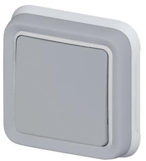 Legrand LEG69811/Wechselschalter-Einsatz, 10 AX Programm, Plexo, Grau