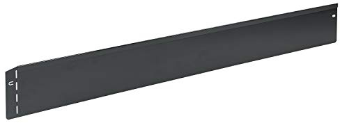 bellissa Rasenkante aus Metall - 99735 - Stahlblech feuerverzinkt und pulverbeschichtet, anthrazit - 118 x 12,5 cm, Nutzlänge 1,15 m - Mit patentierter Verbindungstechnik