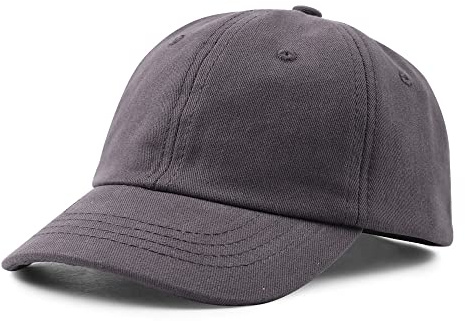 XIAOHAWANG Gorra de Béisbol Clásica para Niños Niña Niño Sol Sombrero Primavera Verano Otoño Bebé Beanie(Gris,52cm)