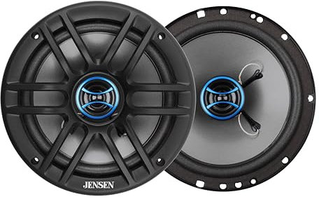 Jensen JS62 6.5 2-Way Car Speakers Pair 100W Peak 50W RMS Coaxial Set