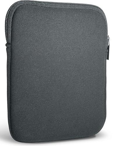 MyGadget Nylonfodral för surfplatta upp till 6,8 tum – vadderad väska för 13,5 x 18 cm – t.ex. Kindle Paperwhite 11:e generationen – resväska i grått