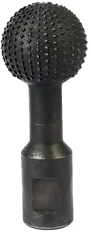 YUXITA Broca giratoria esférica para carpintería, fresa rotativa para tallar metal, broca de perforación para amoladora en ángulo