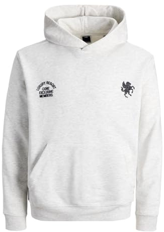 JACK & JONES Jcocrest Print Sweat Hood Jcocrest Print Sweat Hood Hombre (Pack de 1)