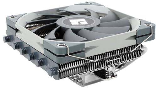 TR-Thermalright AXP120 X67 CPU Cooler-6 Heat Pipes, Quiet 120mm Low Profile Fan-1800RPM, 67mm High,for AM4/AM5,Intel LGA1851/1700/115x/1200/2011,Low Profile ITX PC Cooler