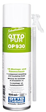 OTTOPUR OP 930 Adapterschaum mit sehr guter Schall- und Wärmedämmung 500 ml Aerosol Dose